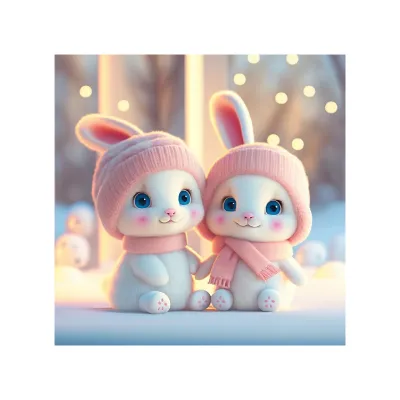 (พร้อมส่ง-ชุดที่2) ชุดปักครอสติสเส้นด้าย Cross stitch 11CT (ปัก3เส้น) ครอสติสพิมพ์ลาย งานฝีมือ DIY งานเย็บปักถักร้อย