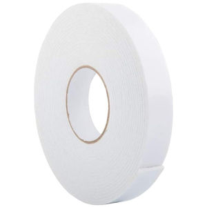 Double Sided Foam Tape 3M/5M/10M White Thick EVA Strong Adhesive Tape for DIY & Crafting