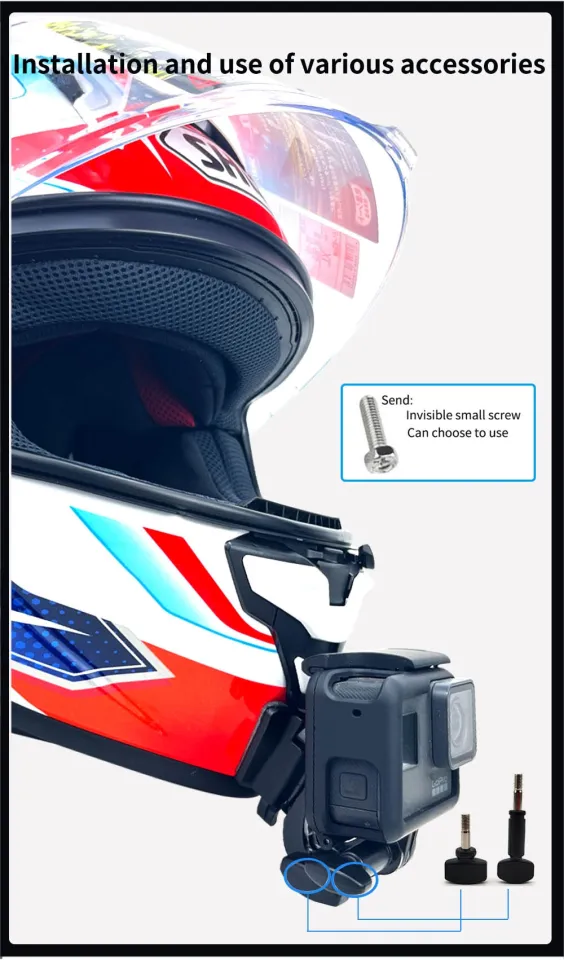 Agv k5 hot sale gopro mount