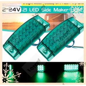 Loseri PREMIUM Truck LED Side Marker Lights Signal Indicator Warning Side Light Trailer Lorry lori Aksesori