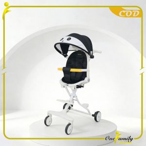 ONE-C772 Kereta Dorong Bayi Lipat Dua Arah Stroller Dorong Bayi Dengan Atap / Perlengkapan Bayi