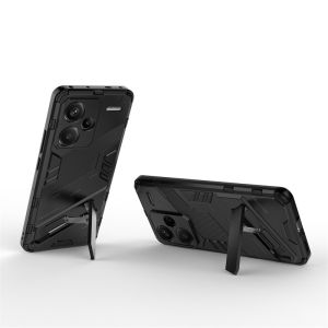 Casing For Xiaomi Redmi note 13 Pro plus 5G note13 13Pro 13Pro+ 13Proplus 4G 2023 2024 Phone case Cover Stand Holder Bracket Armor All-inclusive Soft TPU Edge Hard PC Back Anti Drop