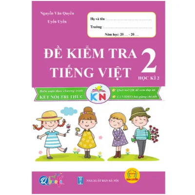 Sách -Trọn bộ sách lớp 2 Bài Tập Hàng Ngày Bài Tập Tuần Đề Kiểm Tra Toán Và Tiếng Việt Lớp 2-Kết Nối -Lẻ Tuỳ Chọn - QB