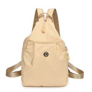 กระเป๋าเป้ความจุขนาดใหญ่สําหรับการเดินทาง กระเป๋าเป้ไนลอนอเนกประสงค์มีสไตล์และน้ำหนักเบา