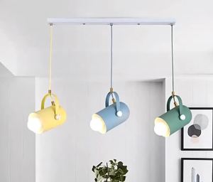 Nordic Pendant Lights Wire Chandelier Angle Adjustable E27 Droplight Shop Decor Indoor Lighting Lamp Bar Showcase Spot Light for Home