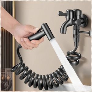 ปืนพ่น ประหยัดพื้นที่ แข็งแรงและทนทาน ก๊อกน้ำ ล้างด้วยแรงดันสูง ใช้งานได้หลากหลาย เหมาะสําหรับห้องซักผ้า