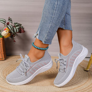 WomenS Cloth Shoes MomS Shoes Soft Sole Non-Slip Comfortable Sporty Casual Lightweight Walking Shoes For Middle-Aged And Elderly Spring And Autumn