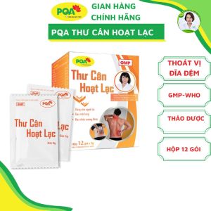 PQA Thư Cân Hoạt Lạchỗ trợ mạnh gân cốt giúp giảm triệu chứng đau mỏi xương khớp  tê bì chân tay thoái hóa khớp.