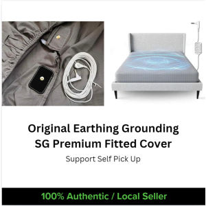 ^Local Warranty^ Grounding Mat Bed Sheet for Anxiety Relief Improved Sleep Reduce Pain/Inflammation/Headache Earthing