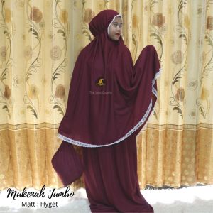 Mukenah Hyget Premium Ukuran Jumbo Variasi Renda (MUKENAH JUMBO)