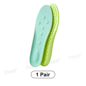 RunY Soft Message Shoes Insoles for Men and Women Shock Absorption Elastic Comfort Shoes Pad Insert