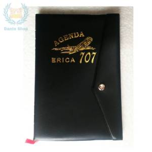 Buku Agenda Kerja Hard Cover Kancing ERICA 707