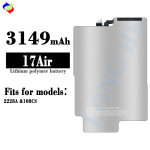 Dimi for iPhone 17 Air/2228a Mobile Phone Battery 108cs New Battery 3149MAh