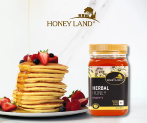 Raw Honey Organic Herbal Honey (500g) 100% Pure Honey