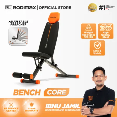 BODIMAX BENCH CORE / Adjustable Workout Bench / Bangku Latihan Rumahan