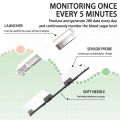 Aidex năng động máu glucometer cgm cảm biến mặc liên tục đường huyết hệ thống giám sát thời gian thực đường huyết màn hình. 