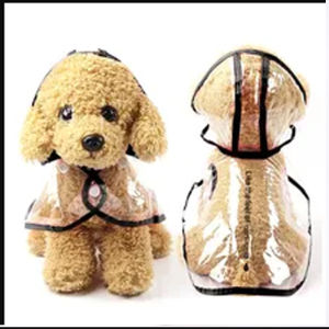 Áo mưa cho chó thú cưng trong suốt quần áo cho Chó Thời Trang Poncho áo khoác không thấm nước Dog Pet CAPE chó nhỏ mèo Chihuahua Teddy áo mưa