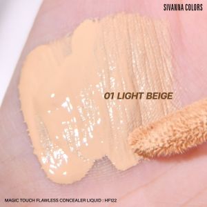 MAGIC TOUCH FLAWLESS CONCEALER LIQUID SIVANNA COLORS HF122 ชีเวนน่า คัลเลอร์ส เมจิก ทัช ฟลอเลส คอนซิลเลอร์ ลิควิค