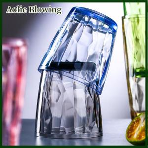 Aolie Acrylic Drinking Glasses Shatterproof Water Tumblers Unbreakable Reusable Beer Champagne Cup Dishwasher Safe For Party