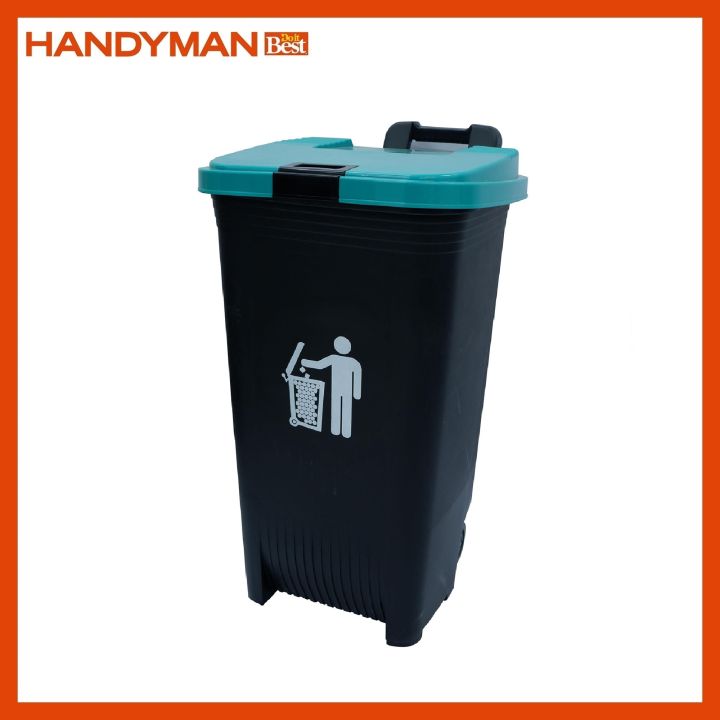 Orocan Trash Bin with Wheels 80L Lazada PH