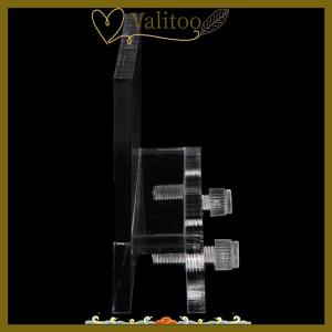 [Valitoo] 1pc Aquarium Clear Fish Tank LED Light Holder Lamp Fixtures Support Stand