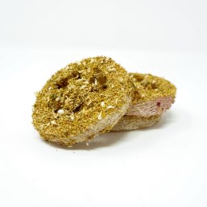 Chamomile Infused Loofah Chew Pack | No Furries Delights | Oat-Free Chew Treats or Toys for Small Animals & Birds