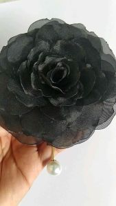 Hoa hồng đen cài áo Handmade Canto Cài Áo Từ Vải Chất Lượng Phụ Kiện Thời Trang Độc Đáo - Lazada