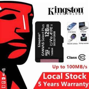 ♥【COD】Free Send adapter + card reader+100% original authentic Kington Micro SD Card Memory Card Class 10 100MB/s 16GB/32GB/64GB/128GB TF Card For CCTV Dashcam