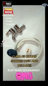 Shower mandi 1 Set Kran Combo / Hand Shower Anti Pecah