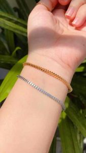 TERLARIS ✅ GELANG MELANO TITANIUM ANTI KARAT CANTIK MODIS PERHIASAN IMPORT MODEL WANITA DEWASA AKSESORIS VIRAL KEKINIAN