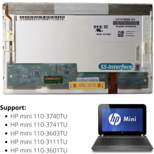 Layar LCD HP mini 110-3740TU 110-3741TU 110-3603TU 110-3111TU 110-3601TU new original