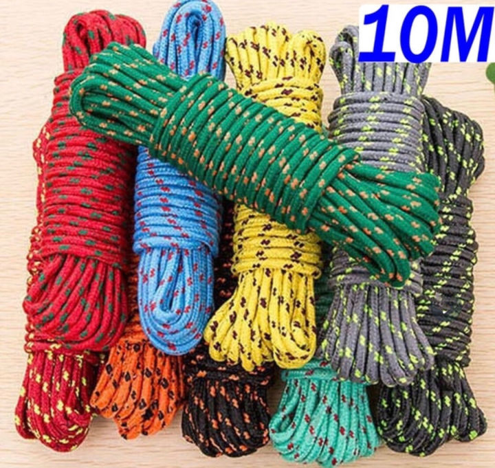 Coatedbinding Rope (5pcs in 1pack)10Meter Bold Quilt Hanging Clothes Clothesline Binding ...