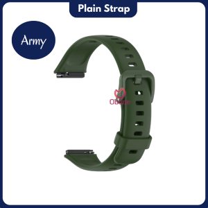 Plain Silicon Rubber Strap Bracelet for HUAWEl band 6/Honor Band 6/Band 7