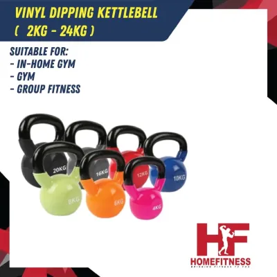Vinyl Dipping Kettlebell (2KG- 24KG)