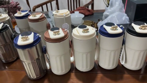 450ml Intelligent Temperature Display Thermal Mug Stainless Steel Vacuum Leak-Proof Mug with Lid Car Mug for Teas Beer