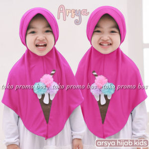 HIJAB INSTAN ANAK ARSYA LUCU / JILBAB ANAK TK PAUD / JILBAB TK LUCU MURAH