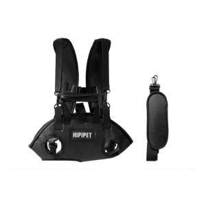 STARRY Breathable Pet Outing Backpack Adjustable Strap Full Support Dogs Sling Carrier Convenient Comfortable Dog Lift Harness Medium and Large Size