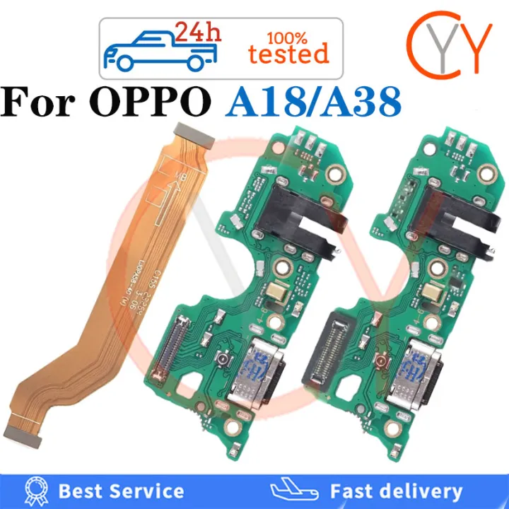 Câble Flex écran LCD Pour OPPO A18 / A38 - Connecteur Carte Mère - Remplacement