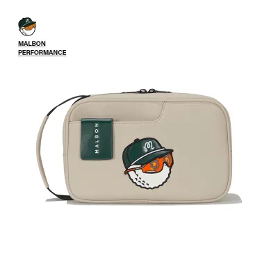 MALBON New Golf Bag with Magnetic Wallet High-Grade Waterproof Material Double-Layer Large Capacity Storage Simple and Elegant