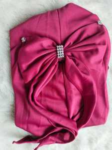 Jilbab Anak Model Topi Sporty Variasi Pita Hijab Topi Bahan Jersey Kerudung Instan