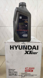Dầu nhớt Hyundai Xteer 4 thì 10W 40 dung tích 0.8 lít Made in Korea