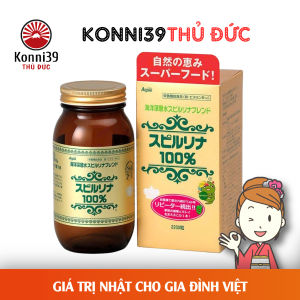 TẢO XOẮN SPIRULINA NHẬT BẢN (HỘP 2200 VIÊN)