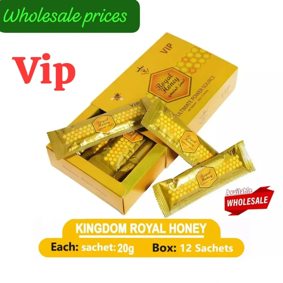 Kingdom Royal Honey VIP For Men Improving Health performance Strength with  Caviar and Tongkat Ali | Lazada