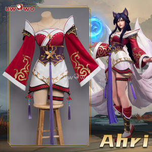 IN STOCK UWOWO Ahri Cosplay Game Ahri Champion Nine Tails Wildd Riftt Game Cosplay Costume Ahri Halloween Cosplay2026