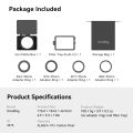 SmallRig Mini Matte Box Lite สำหรับกล้อง DSLR Mirrorless เข้ากันได้กับเลนส์67Mm/72Mm/77Mm/82Mm/95Mm 3575. 
