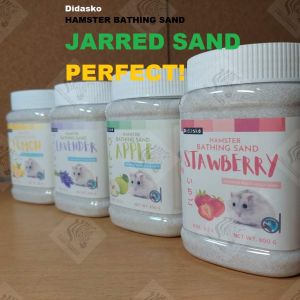Hamsters Cooling Bathing sand Bath sand hygiene litter sand for small pets