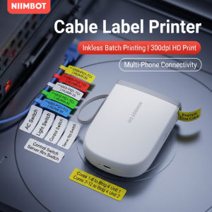 NIIMBOT D11H Thermal Label Sticker Custom Telecom Wire Tag Waterproof Communication Printer