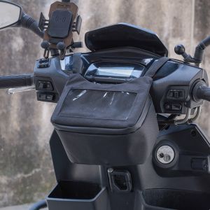 NOBLELUX Front Storage Motorcycle Phone Storage Bag Waterproof Large Capacity Motorbike Pouch Universal Cycling Navigation Bag Motorbike