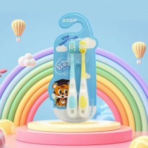 ChildrenS Toothbrush Gum Protection Soft Bristle Toothbrush Baby Small Head Cartoon Anti-Caries