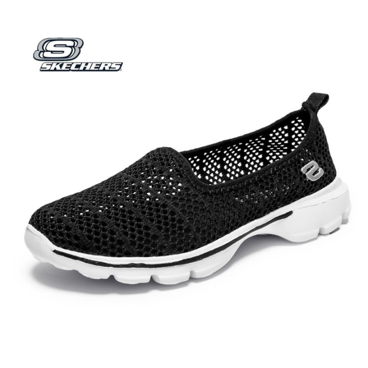 SKECHERS Gowalk 2 -Microburst-Sweet Bloom รองเท้าลำลองผู้หญิง รองเท้า ...